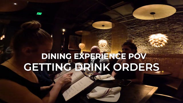 4. Getting Drink Orders