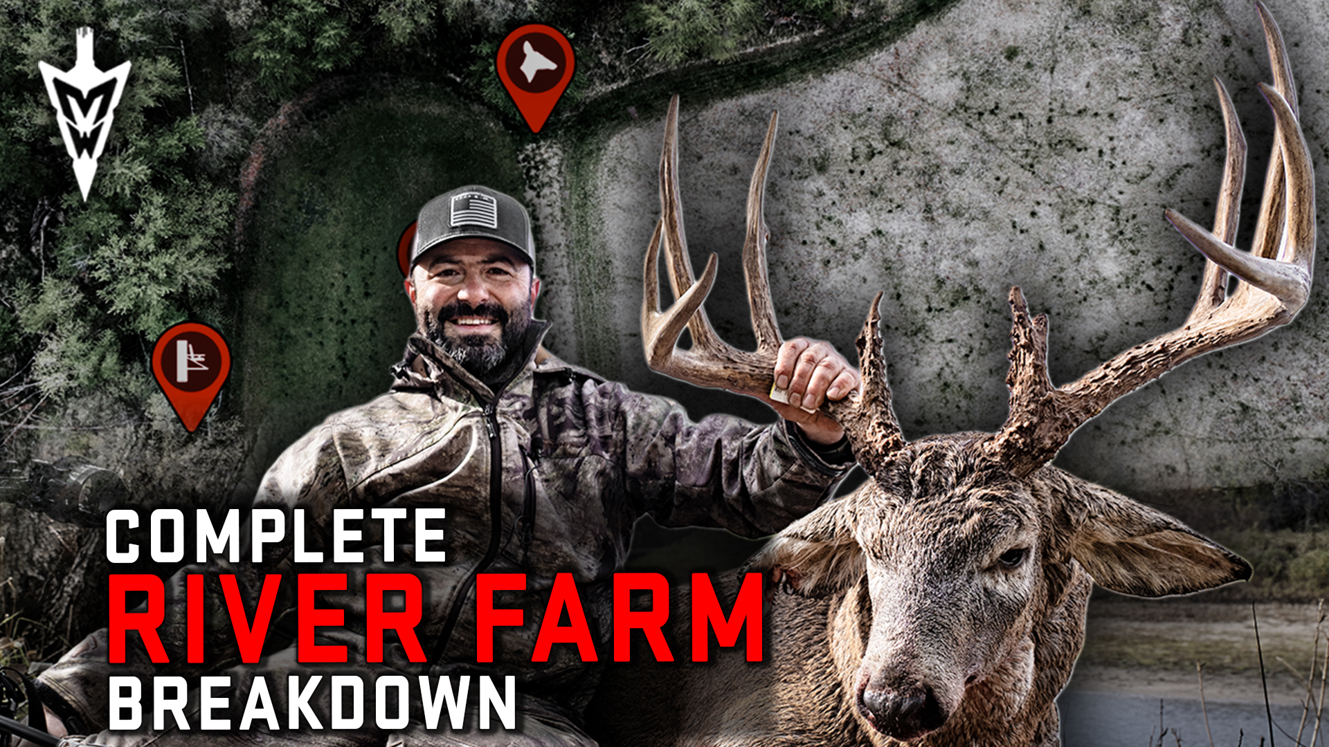 Consistently Finding Hunting Success, River Farm Breakdown | Midwest Whitetail
