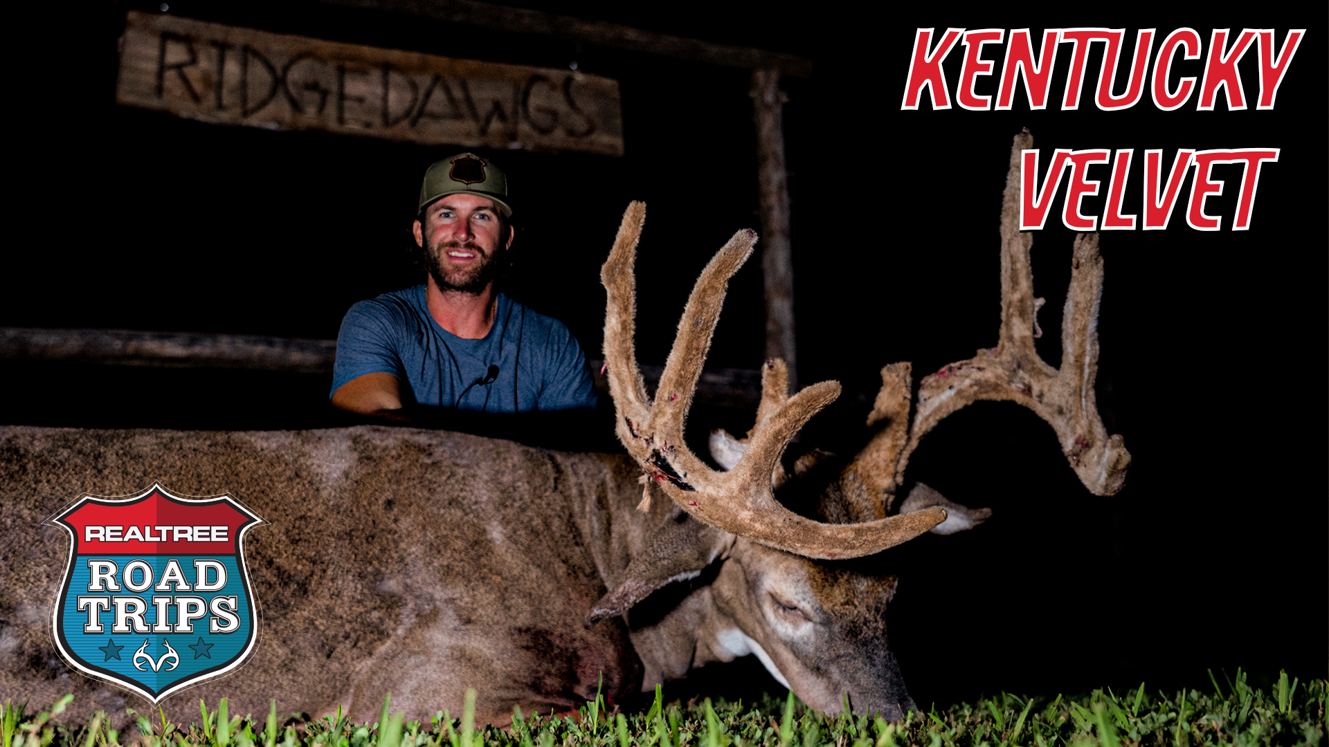 Riley Green Bags a Big Bluegrass Buck | Full-Velvet Giant | Realtree Road Trips
