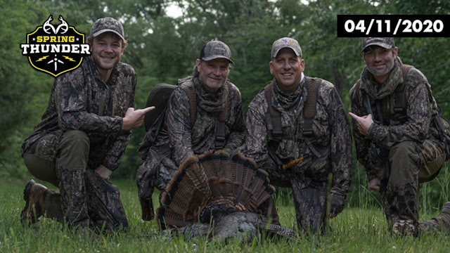 Loudest Spitting and Drumming Tom  | Roost Turkey Hunt | Realtree Spring Thunder