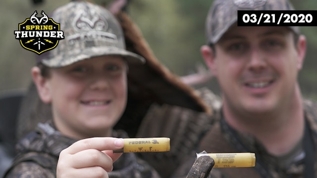  Alabama Opening-Day Double | Longbeards At 10 Steps | Realtree Spring Thunder