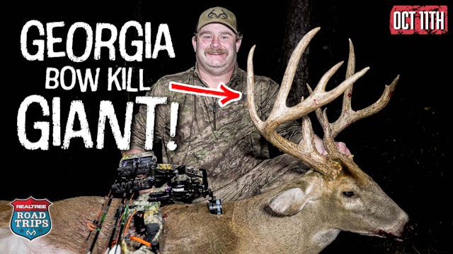 15 Yard Bow kill | Pitts on the Board with a Giant Nine | Realtree Road Trips