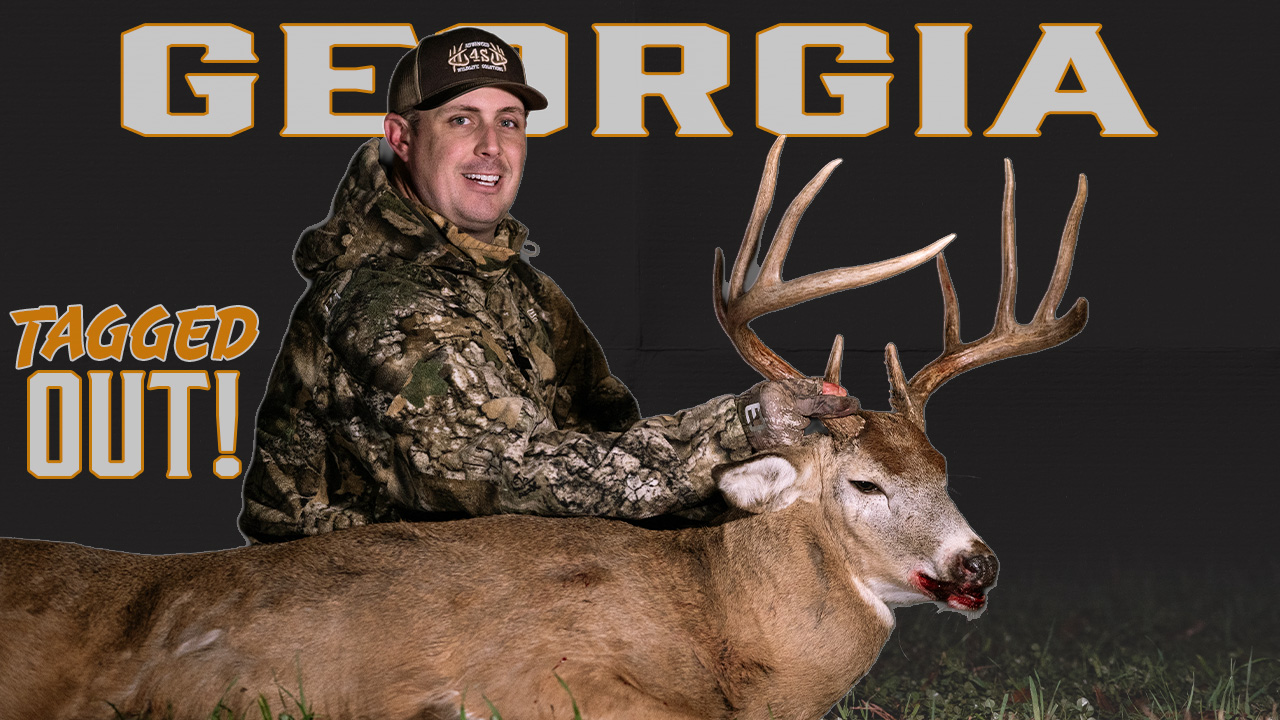 TAGGED OUT on Georgia Bucks! | Tyler Jordan Hunts Where It All Began!