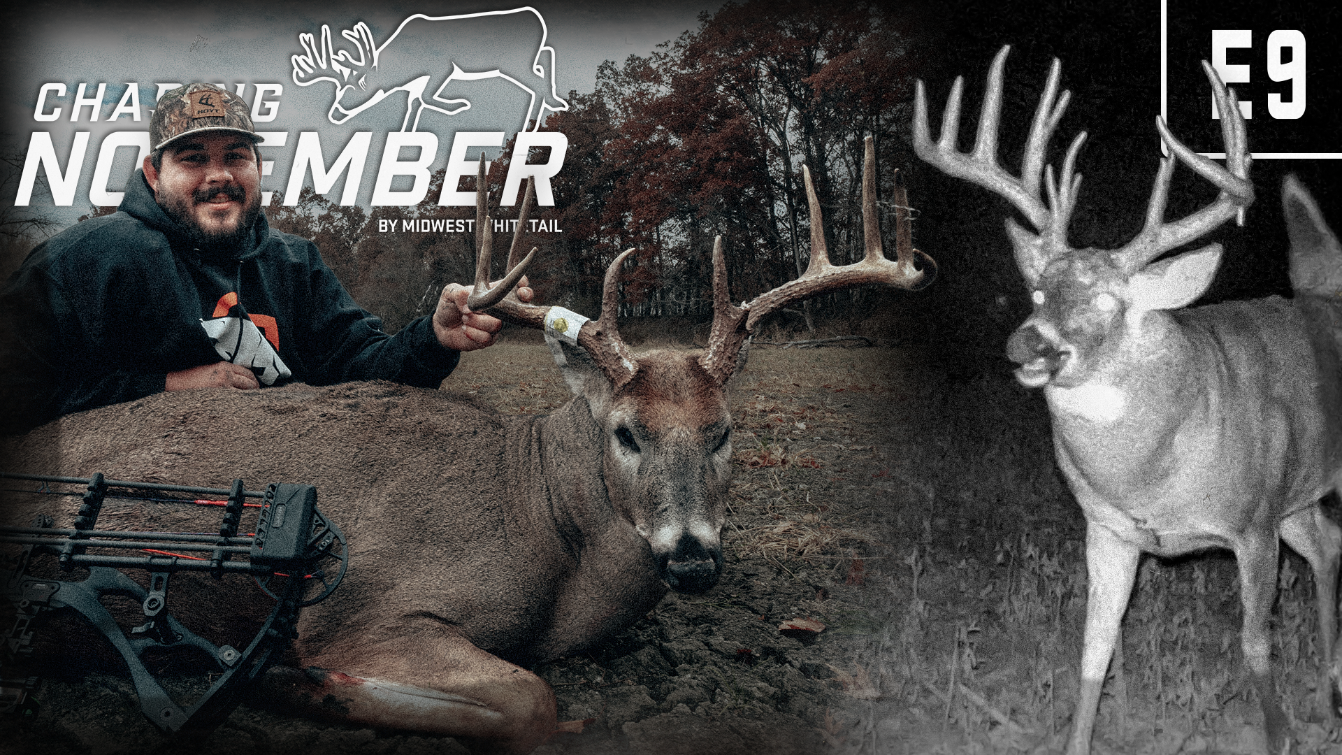 Rye's Biggest Bow Buck Ever | Pre-Rut Hunting Action | Chasing November