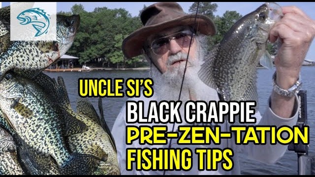 Uncle Si's Black Crappie Pre-Zen-Tation | Semi-Pro Tips | Fin Commander