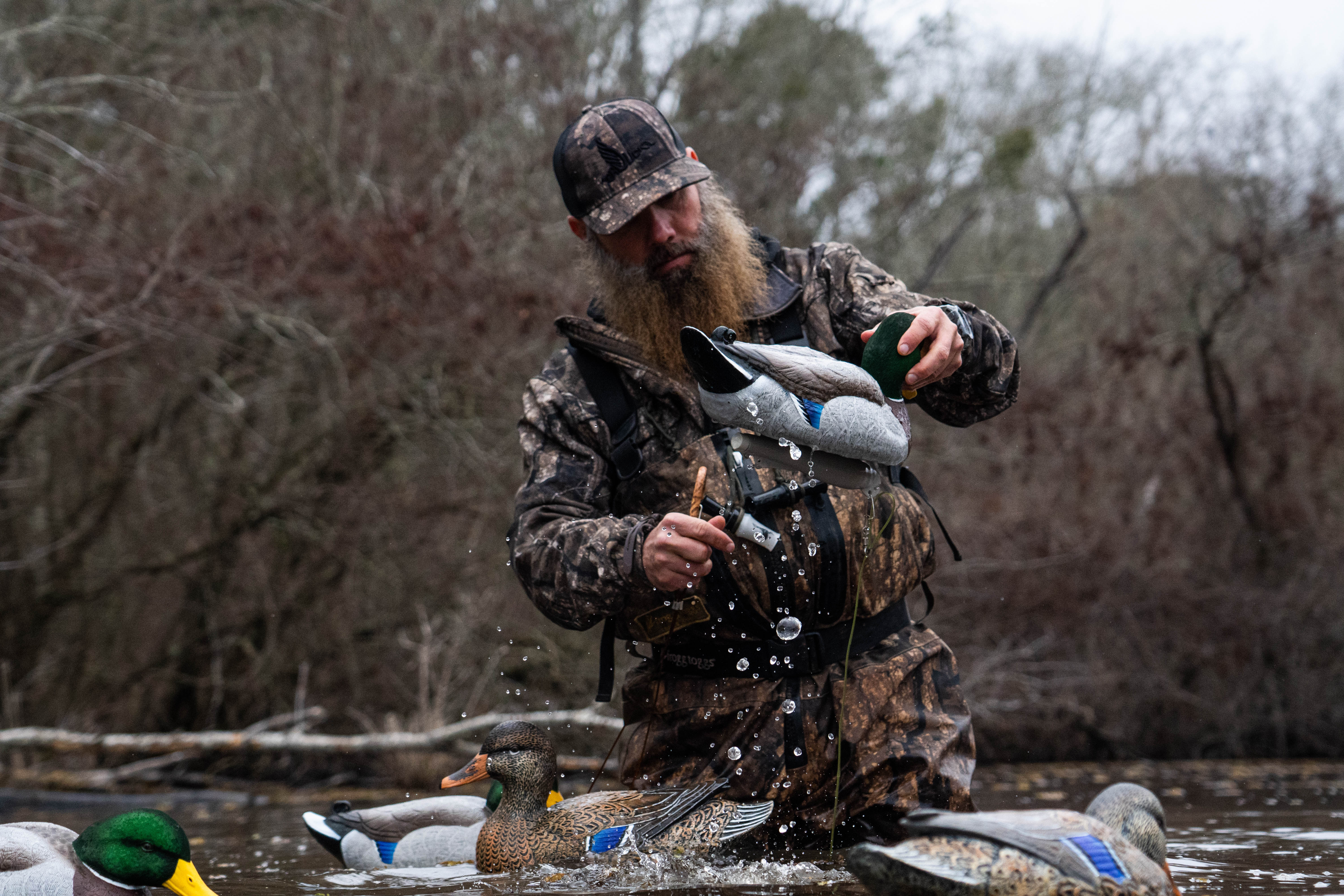 Dr. Duck Explains His Jerk String Rig | Advanced Duck Decoy Tips | Black Cloud