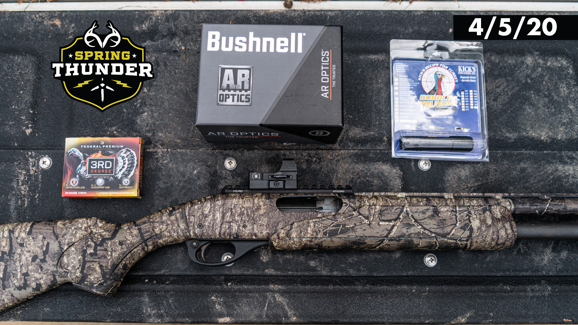 The Ultimate Turkey Gear | Remington-Bushnell Duo | Realtree Spring Thunder