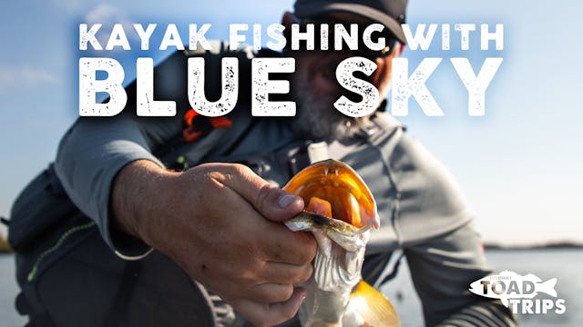 First-Time Kayak Fishing with BlueSky...