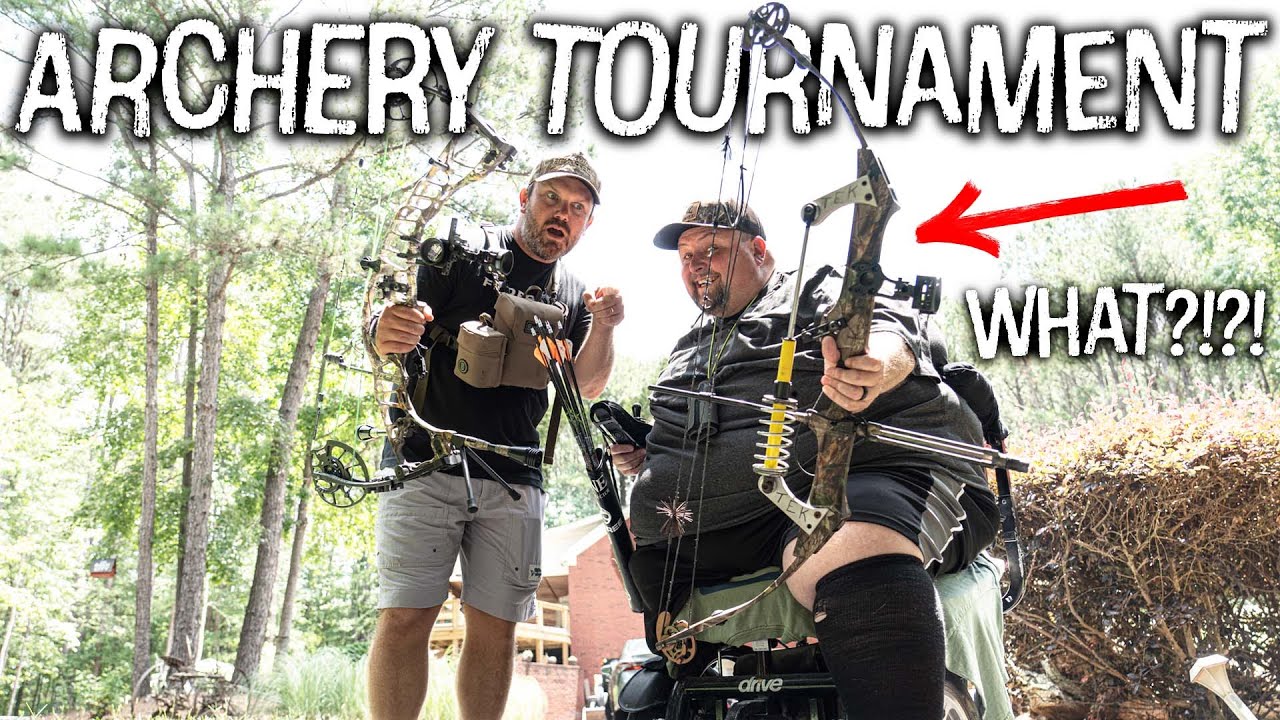 Archery Tournament Against T-BONE TURNER with a 30 Year Old Bow?! 