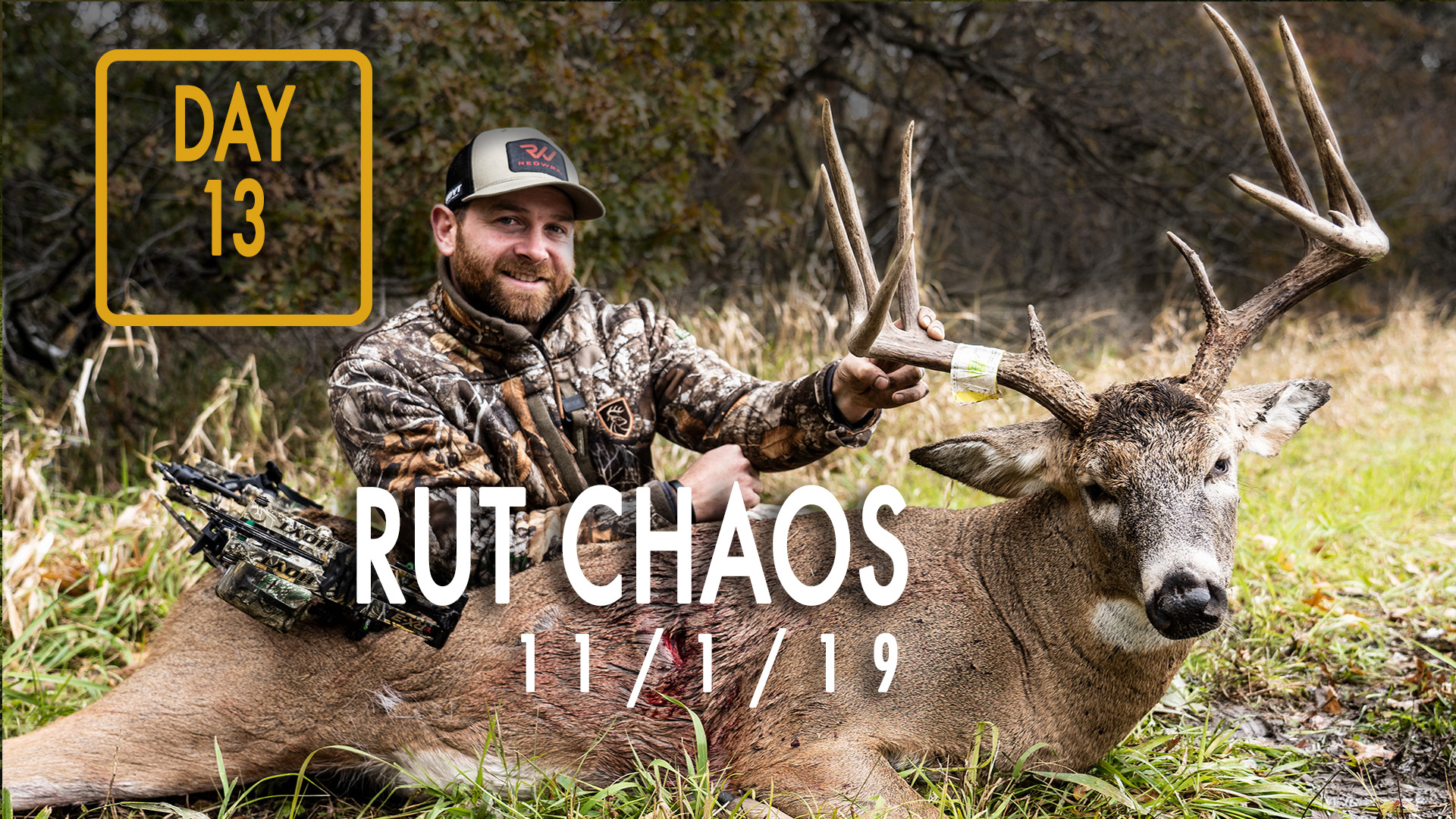 Jared Day 13: Big Bucks Chasing Does, Classic Rut Hunt