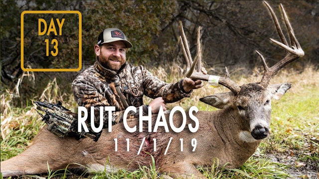 Jared Day 13: Big Bucks Chasing Does, Classic Rut Hunt