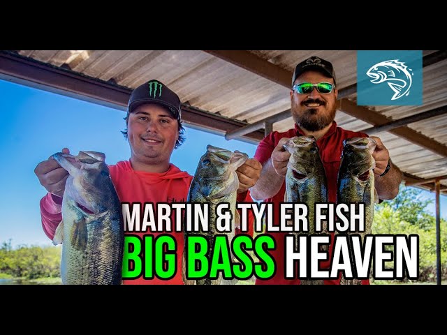 Justin Martin and Tyler Stewart Fish Big Bass Heaven | Fin Commander