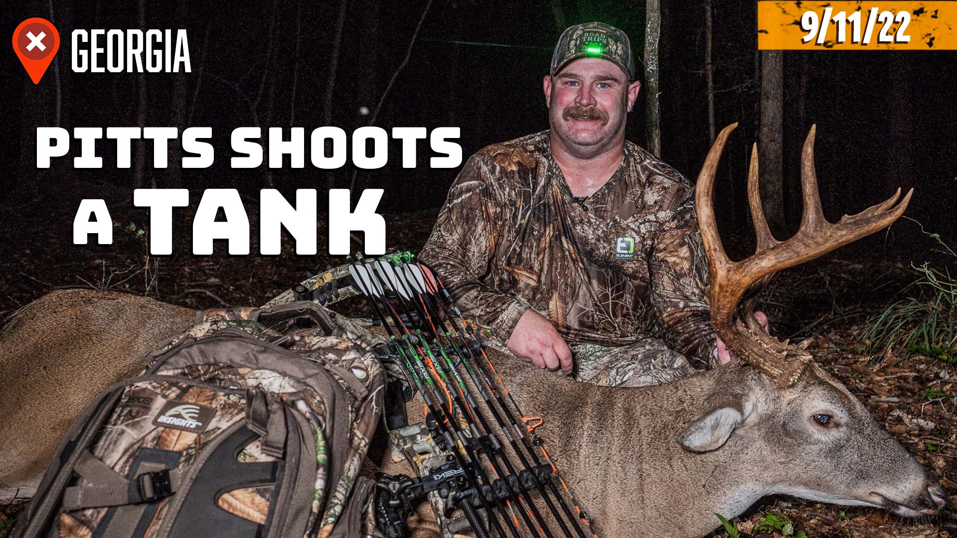 Pitts Hunts Bully Buck | Georgia Bow Season Opener | Realtree Road Trips