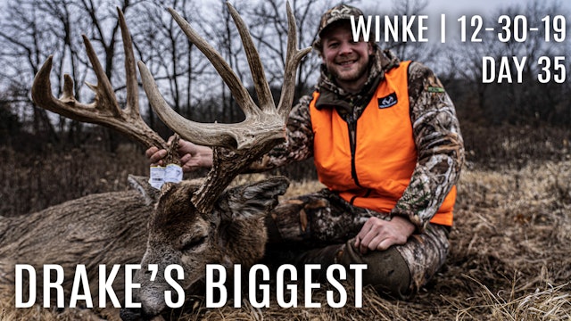 Winke Day 35: Giant CRP Buck with a Muzzleloader