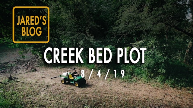 Jared's Blog: Turning A Creek Bed Into Food, Drone Crash