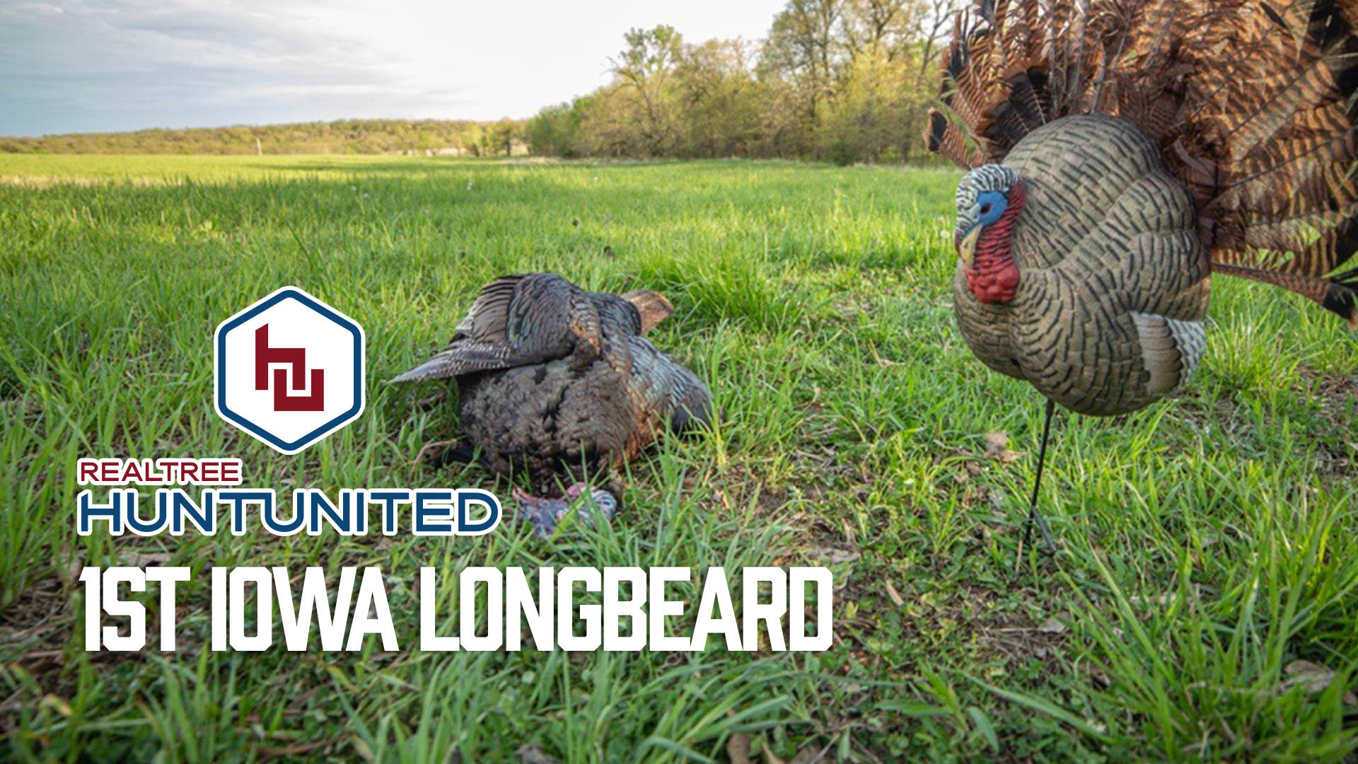 Ryan's First Iowa Longbeard | Fanning Turkeys in the Midwest | Hunt United