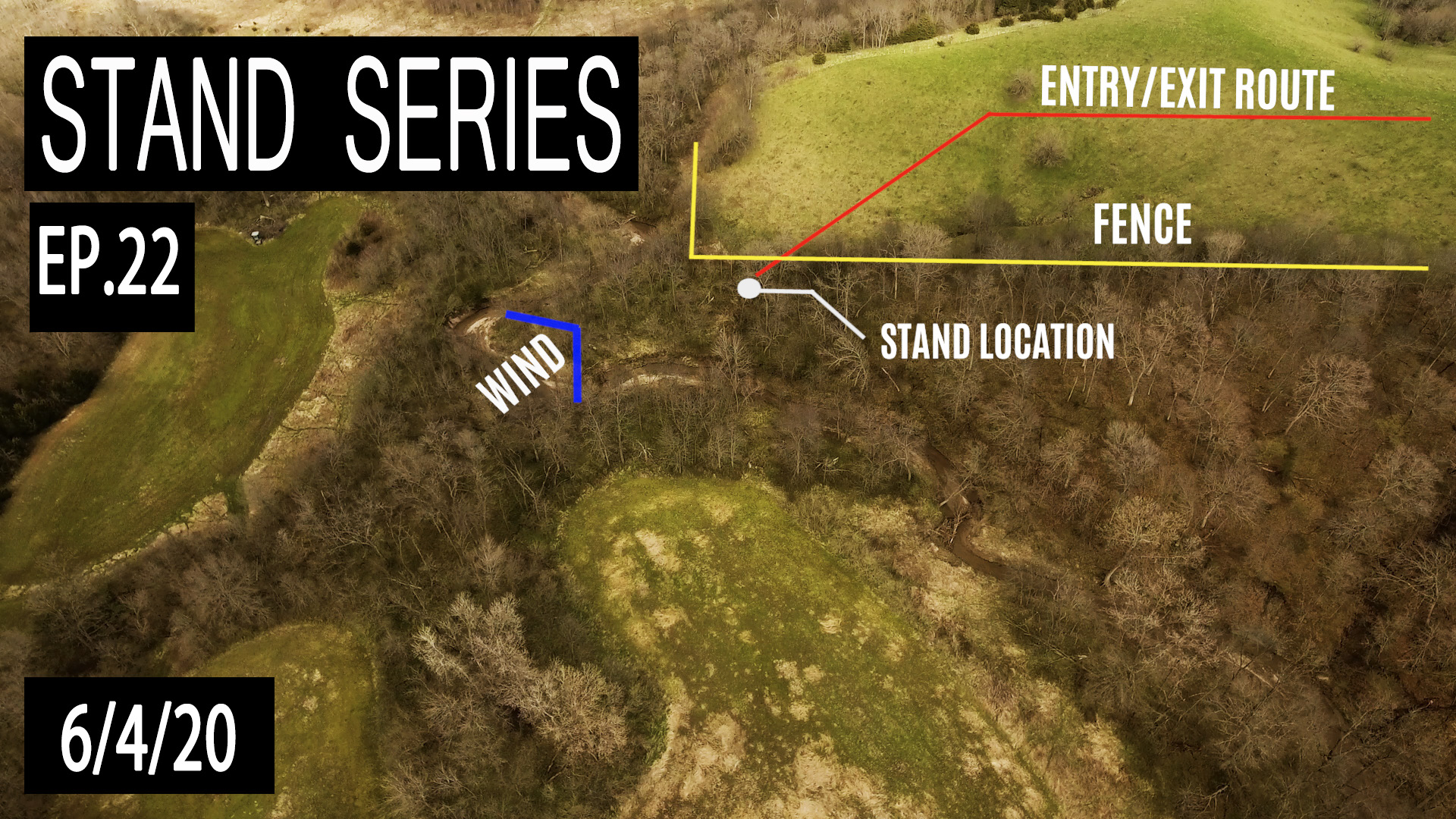The Inside Corner Stand | Bill Winke Treestand Location Series