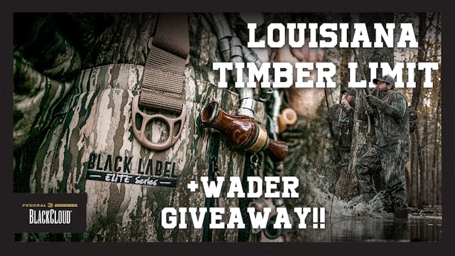 WADER GIVEAWAY | Louisiana Timber Mal...