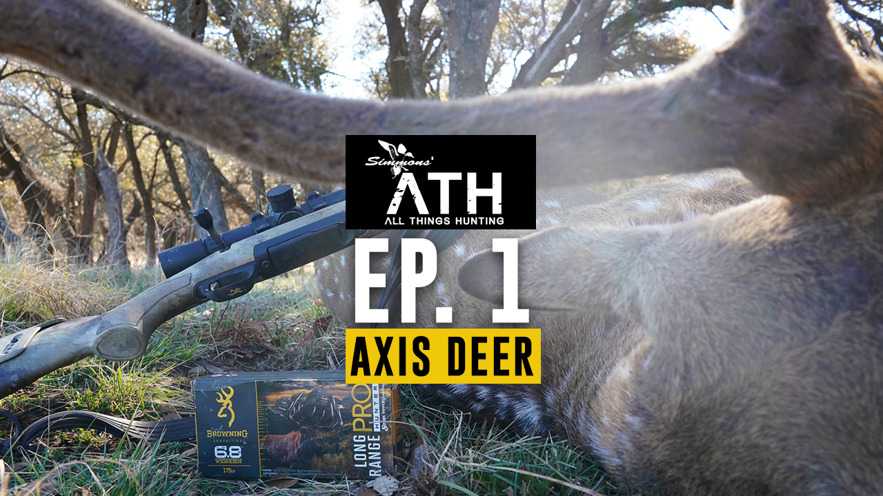 Hunting Free-Range Texas Axis Deer | Using the 6.8 Western | All Things Hunting