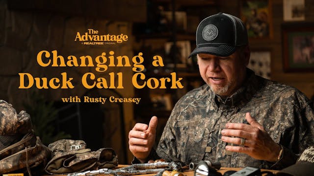Changing a Duck Call Cork (with Rusty...
