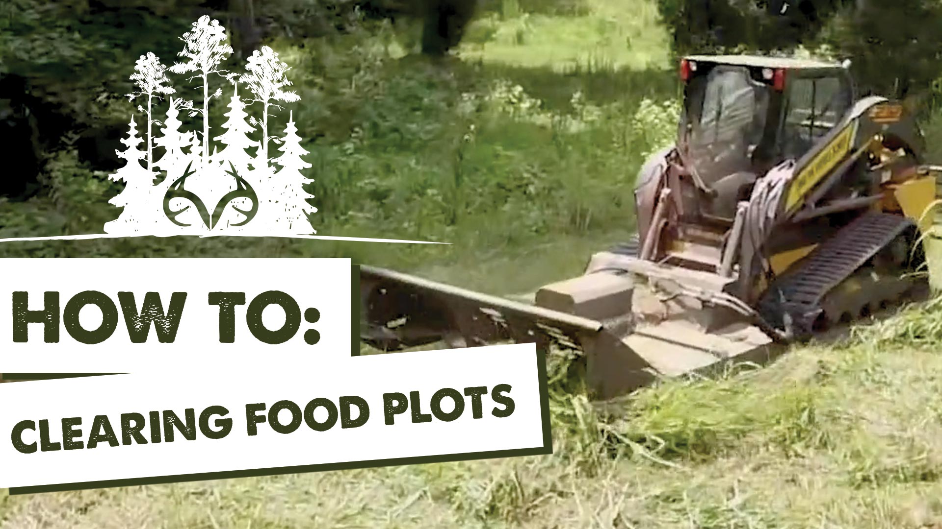 How to Clear and Plan Food Plots | Managing Deer Habitat | Pay Dirt