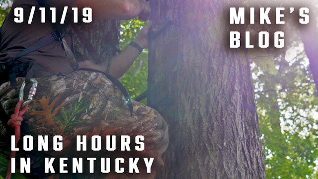 Mike's Blog: Long Hours in Kentucky
