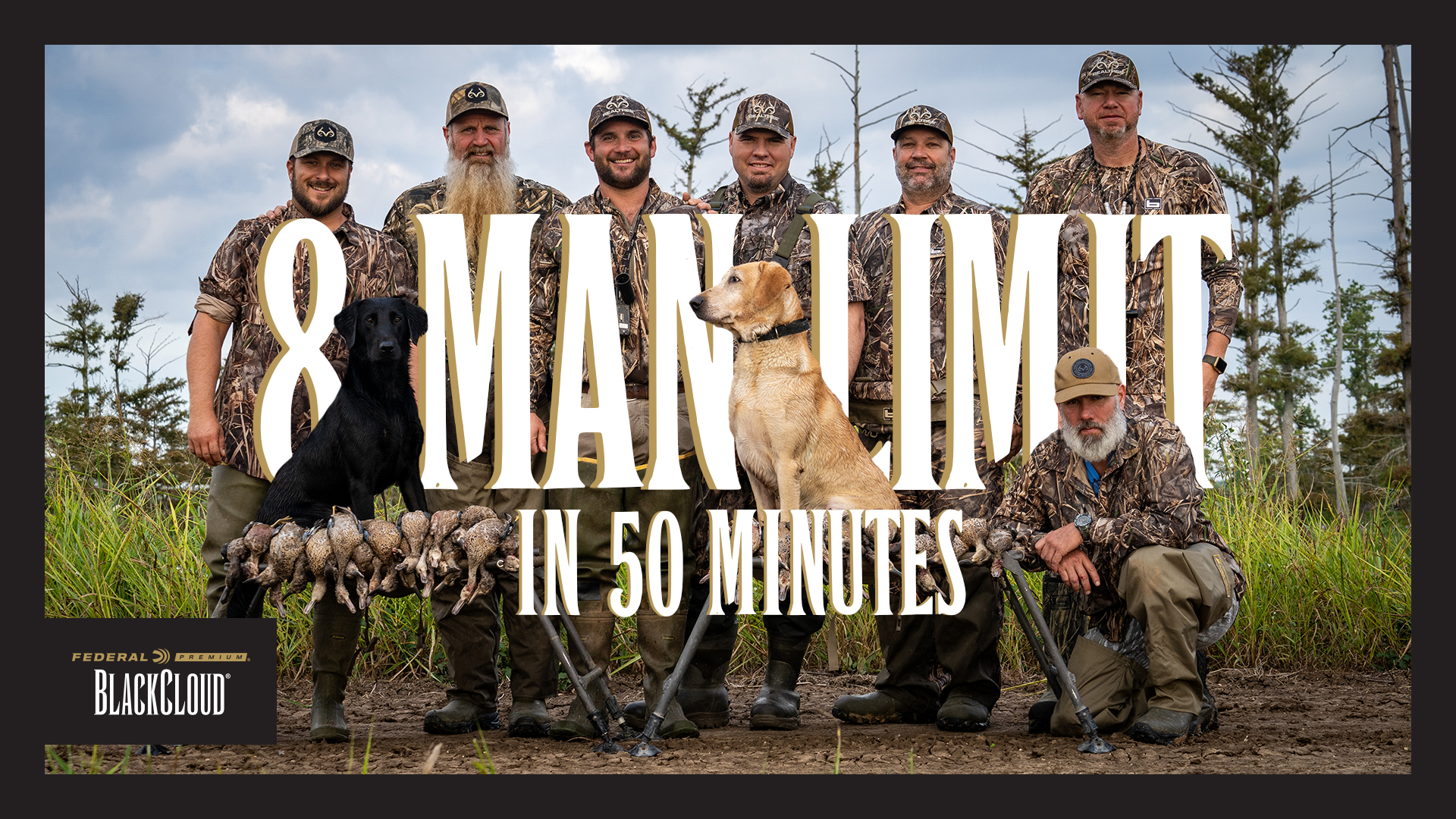 8-Man Limit in 50 Min. | Dr. Duck, Billy Campbell, Rusty Creasey | Black Cloud