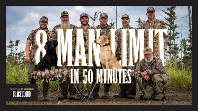 8-Man Limit in 50 Min. | Dr. Duck, Billy Campbell, Rusty Creasey | Black Cloud