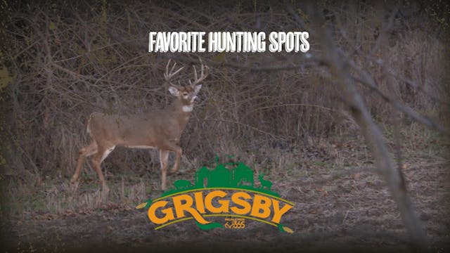 Favorite Hunting Spots, Winter Food P...