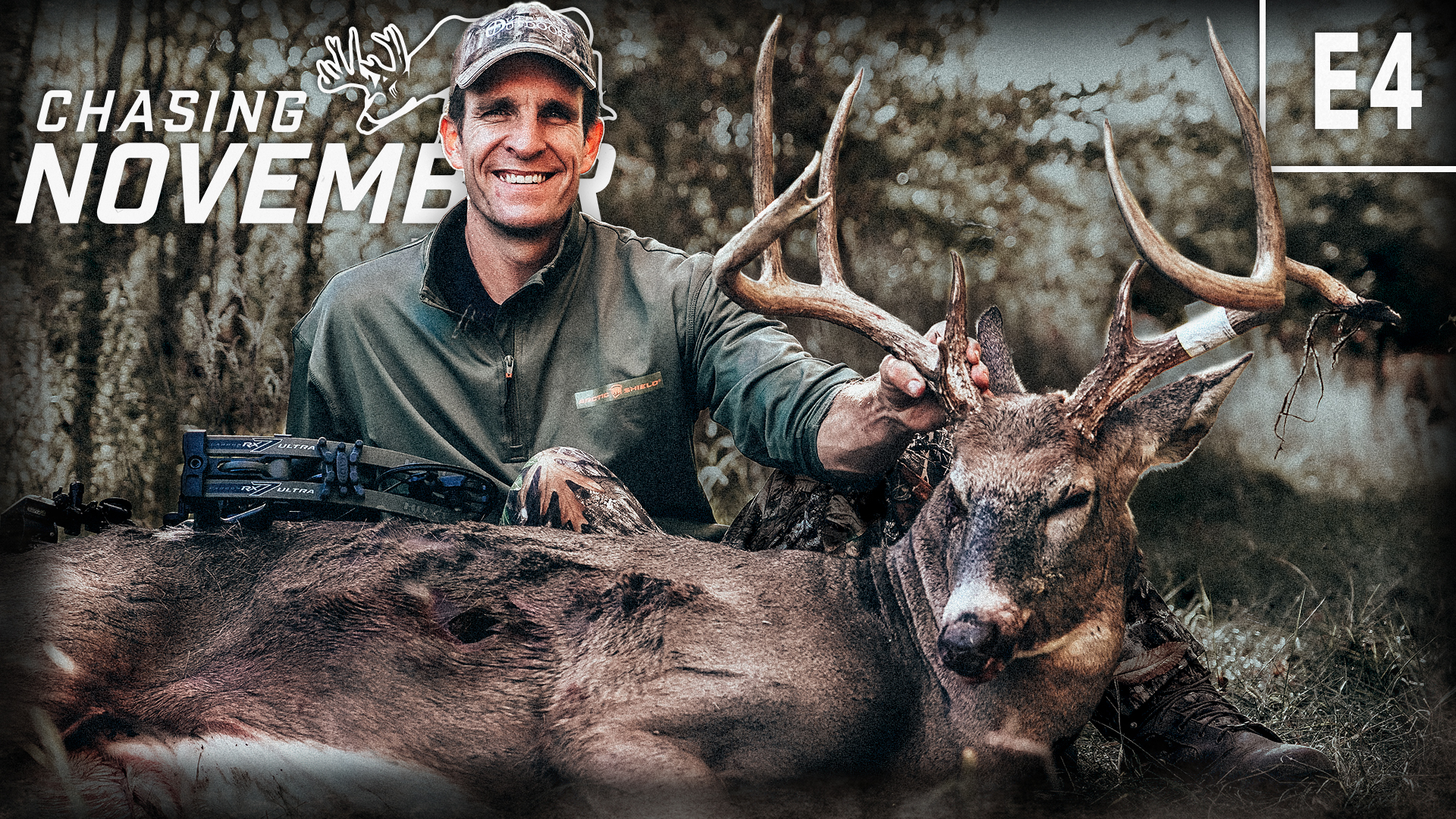 A Giant Droptine Iowa Buck | Monica's Perfect Bow Shot | Chasing November