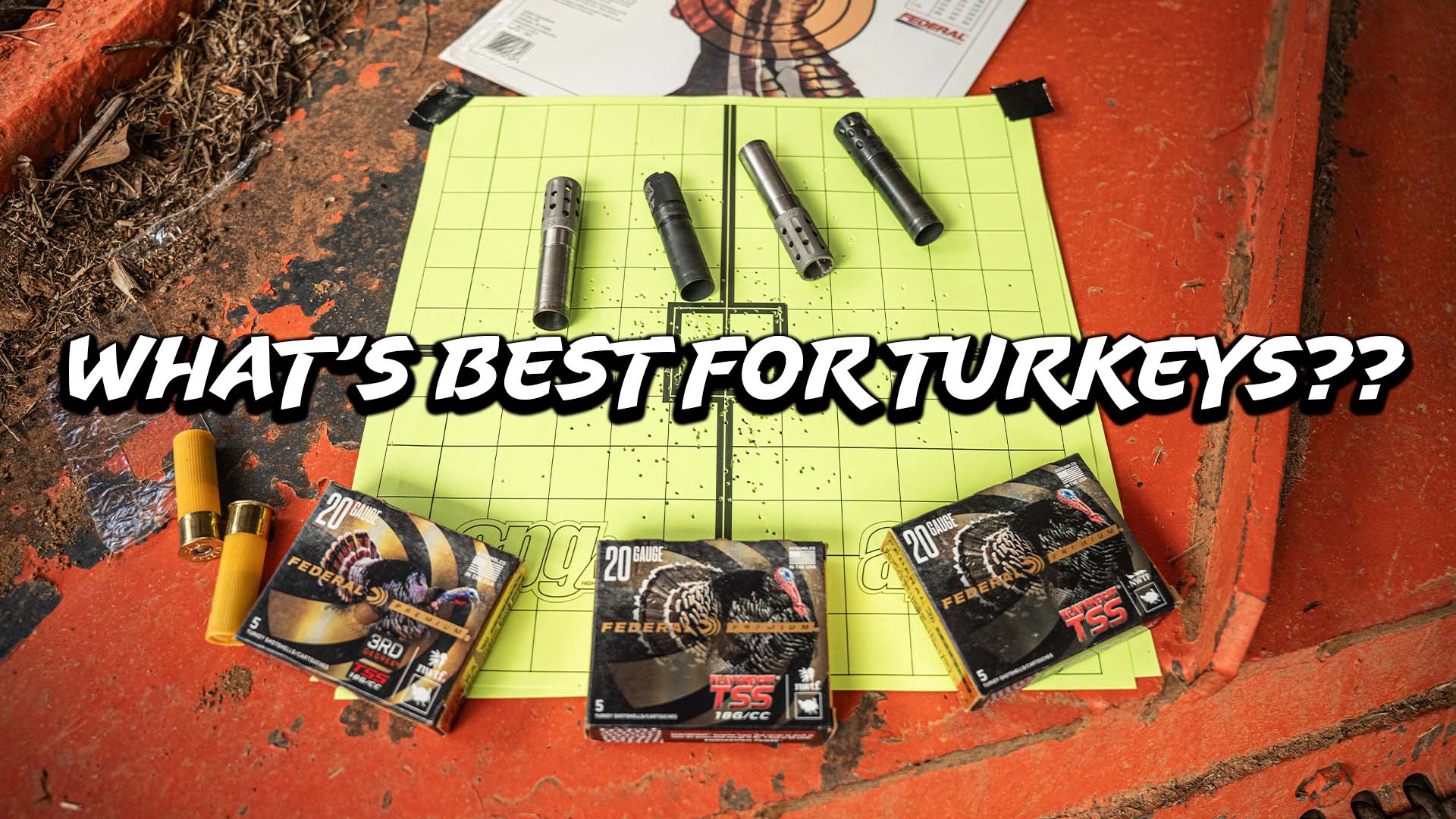 Testing TSS Shot and Choke Combinations In My Turkey Gun | Interesting Results!