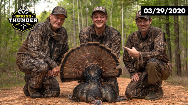 First Southern Gobbler | Cameraman Gets to Turkey Hunt | Realtree Spring Thunder