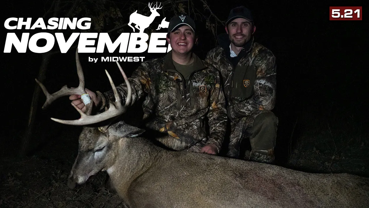 S5 E21 First Iowa Buck A Ghillie Suit Encounter Chasing November Season 5 Realtree 365