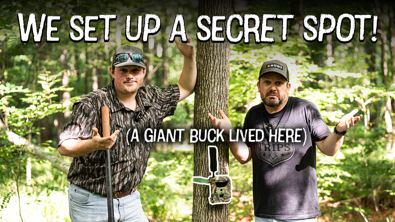 We Set Up A SECRET Spot (This might get us kicked off the farm)