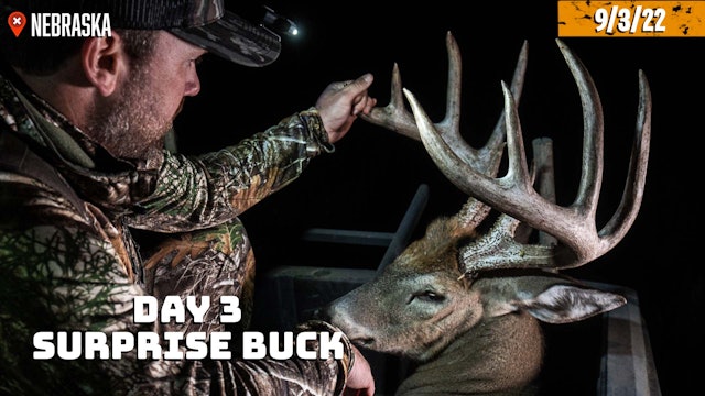 Massive Monster Buck at 23 yards | Nebraska Opener | Realtree Road Trips