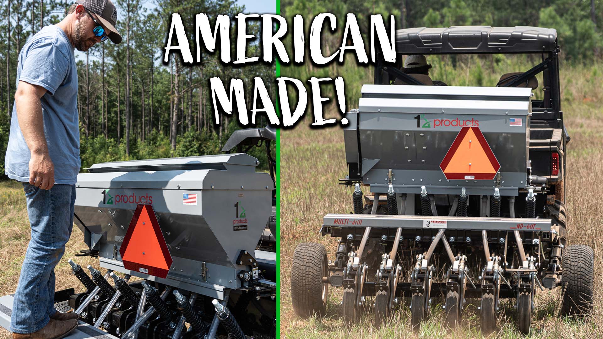 BEST Way To Plant Food Plots??? TOUGH and AMERICAN Made (New Giveaway)