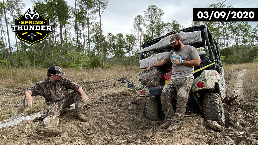 Public-Land Turkey Hunts | ATV Stuck in the Mud | Realtree Spring Thunder