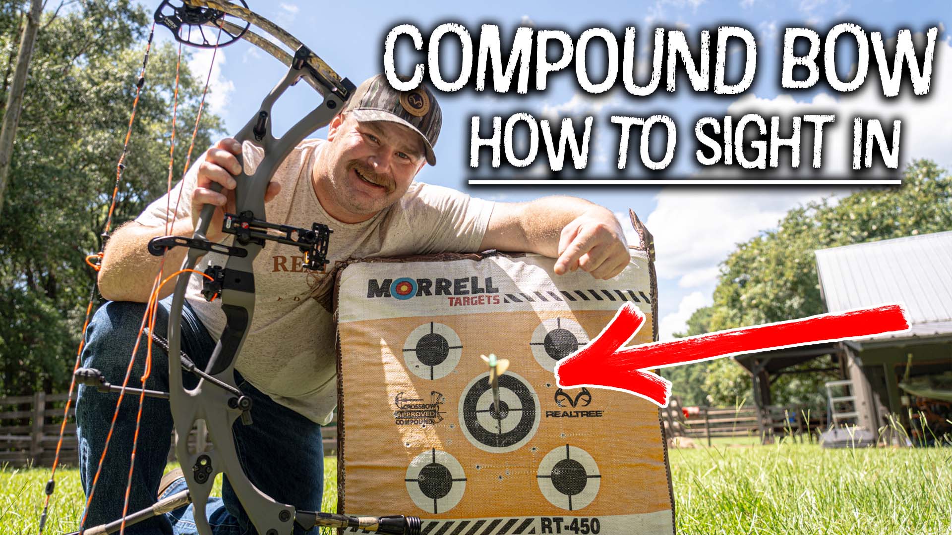 BEST Way To Sight In Your Bow (How To Improve Form To Shoot Better)