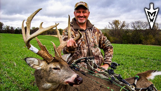November Magic in Iowa | Owen Strikes and Tags "Stickers" | Midwest Whitetail