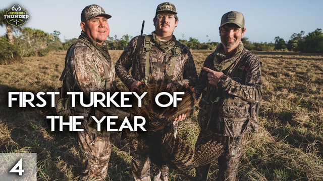 First Turkey of the Year | Florida Osceola Down | Spring Thunder