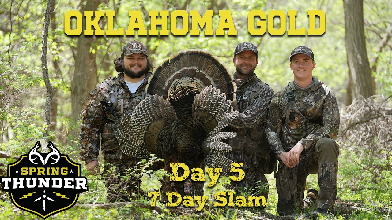 7-Day Slam: Windy Conditions and Screaming Oklahoma Gobblers | Spring Thunder