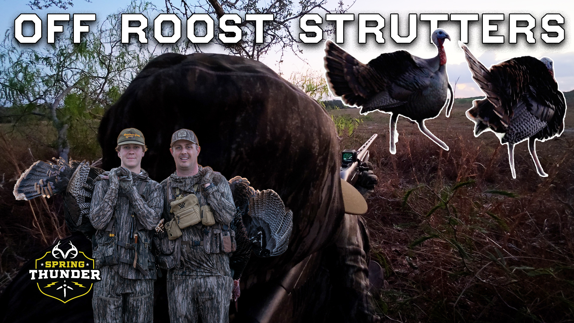 GOBBLING and STRUTTING off the ROOST | Jordan Brother's Slam PART 3