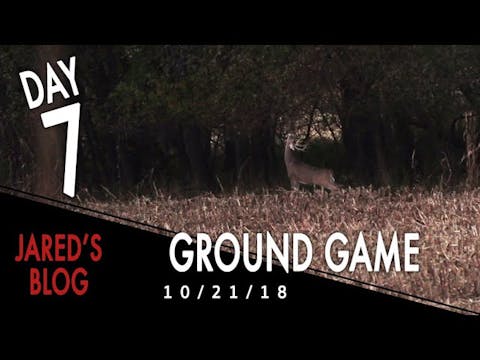 Jared's Blog: Hunting From The Ground