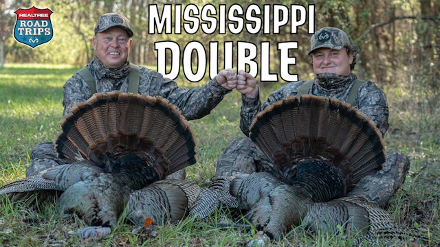 A Father-Son Double | Magical Mississippi Turkey Hunt | Realtree Road Trips