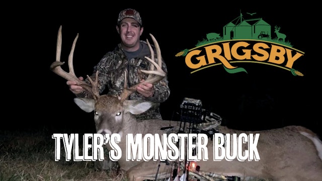Tyler Jordan's Monster Buck at the Grigsby | A Giant Illinois Deer | Grigsby
