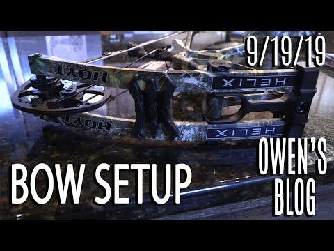 Owens Blog: Bow Setup
