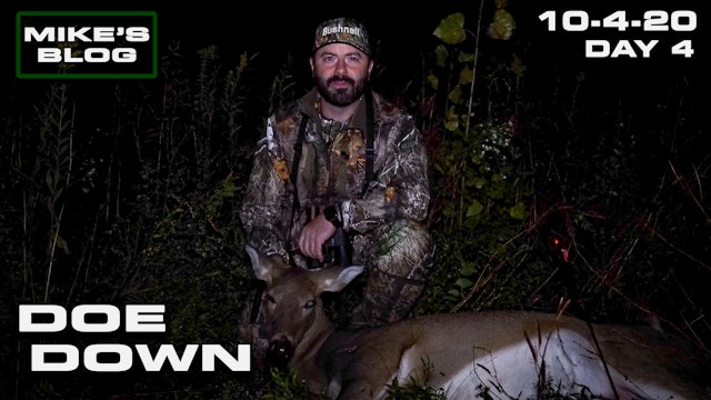 Mike's Blog: Big Doe Down | Some Really Sketchy Winds 