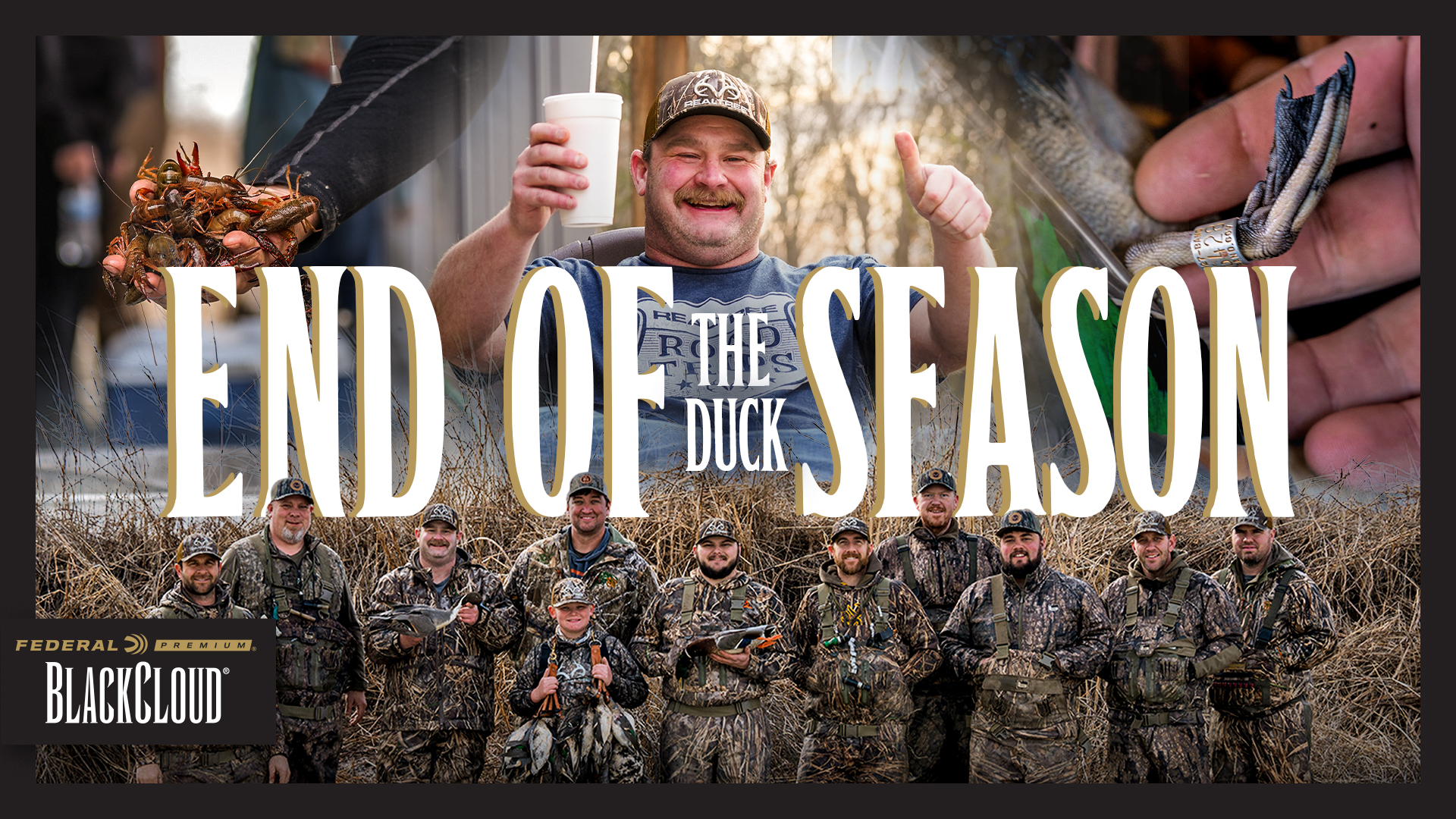 Friends, Crawfish and Duck Huntin' | Sending Duck Season Off Right | Black Cloud
