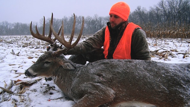 S2E21: 165″ Buck Shot During a Blizzard