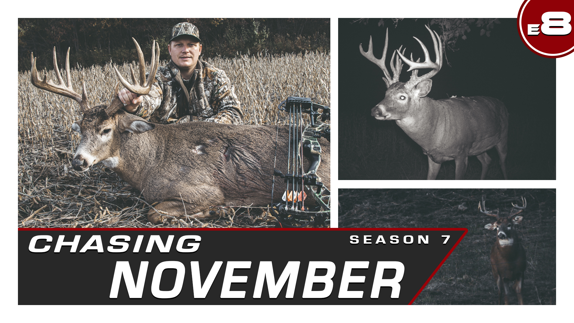 E8: Angry Snort Wheeze Buck, Decoy Hunting in Iowa | CNS7